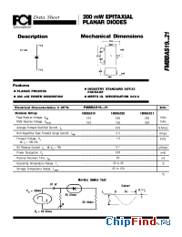 Datasheet FMBBAS21 manufacturer FCI